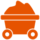 Goldmine Cart Icon